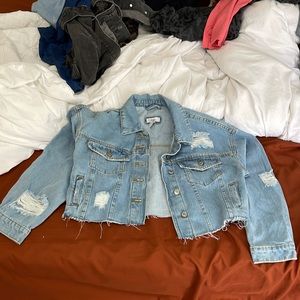 Cropped Jean jacket